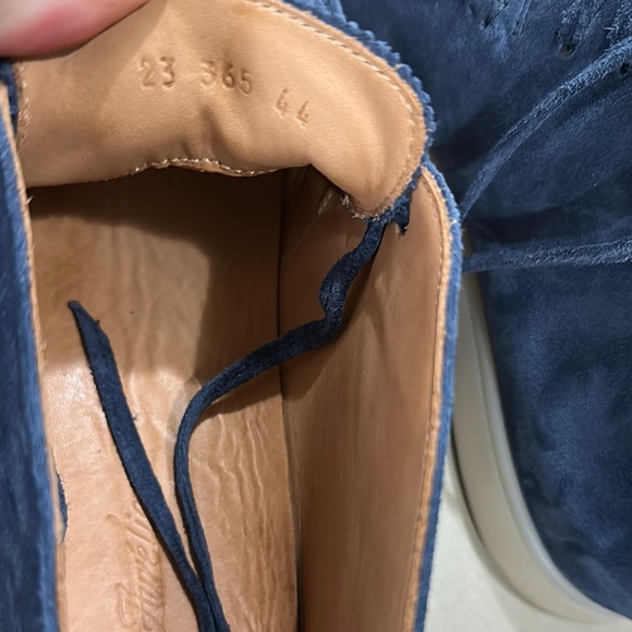 Aurelien- Desert Boot 2.0- like new! Worn once. Men's Blue Suede Chukka Boots - Picture 8 of 14